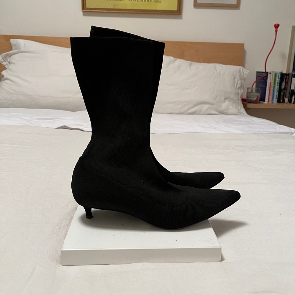 Balenciaga Knife Sock Kitten Heels